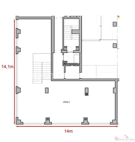 2 slaapkamer Commercieel te huur in Malilla, Valencia stad - € 3.400 (Ref: 9315253)