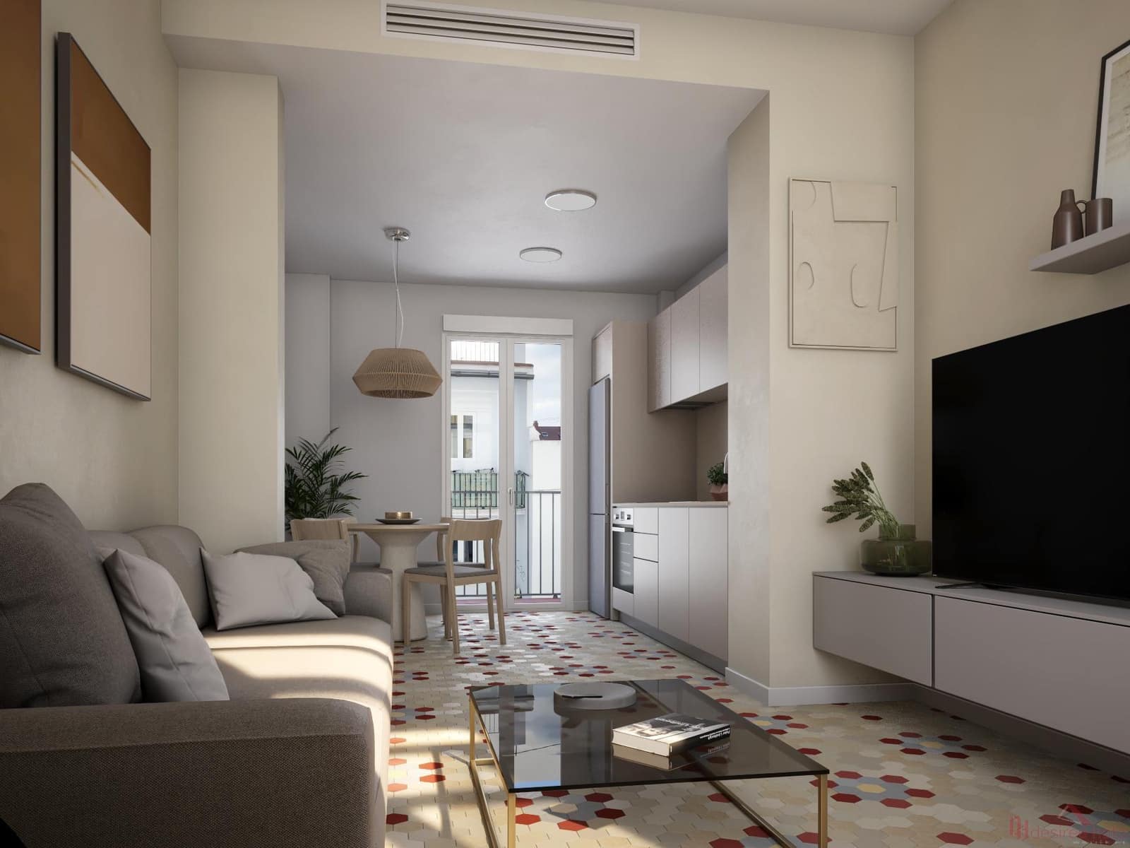 2 sypialnia Mieszkanie na sprzedaż w Miasto Walencja - 331 961 € (Ref: 9395475)