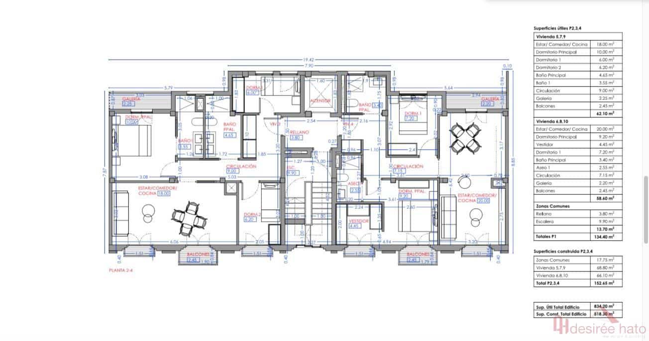 3 sypialnia Mieszkanie na sprzedaż w Miasto Walencja - 353 022 € (Ref: 9397047)