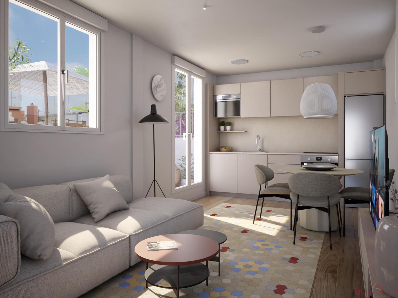 2 sovrum Lägenhet till salu i Valencia stad - 324 241 € (Ref: 9397048)