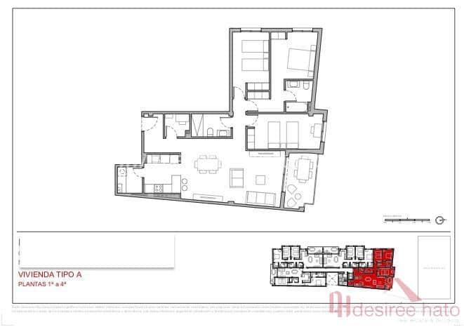 3 soverom Leilighet til salgs i Valencia by med svømmebasseng garasje - € 370 000 (Ref: 9432655)