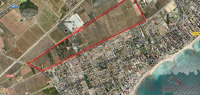 Działka budowlana na sprzedaż w Benicàssim - 98 000 € (Ref: 9488003)