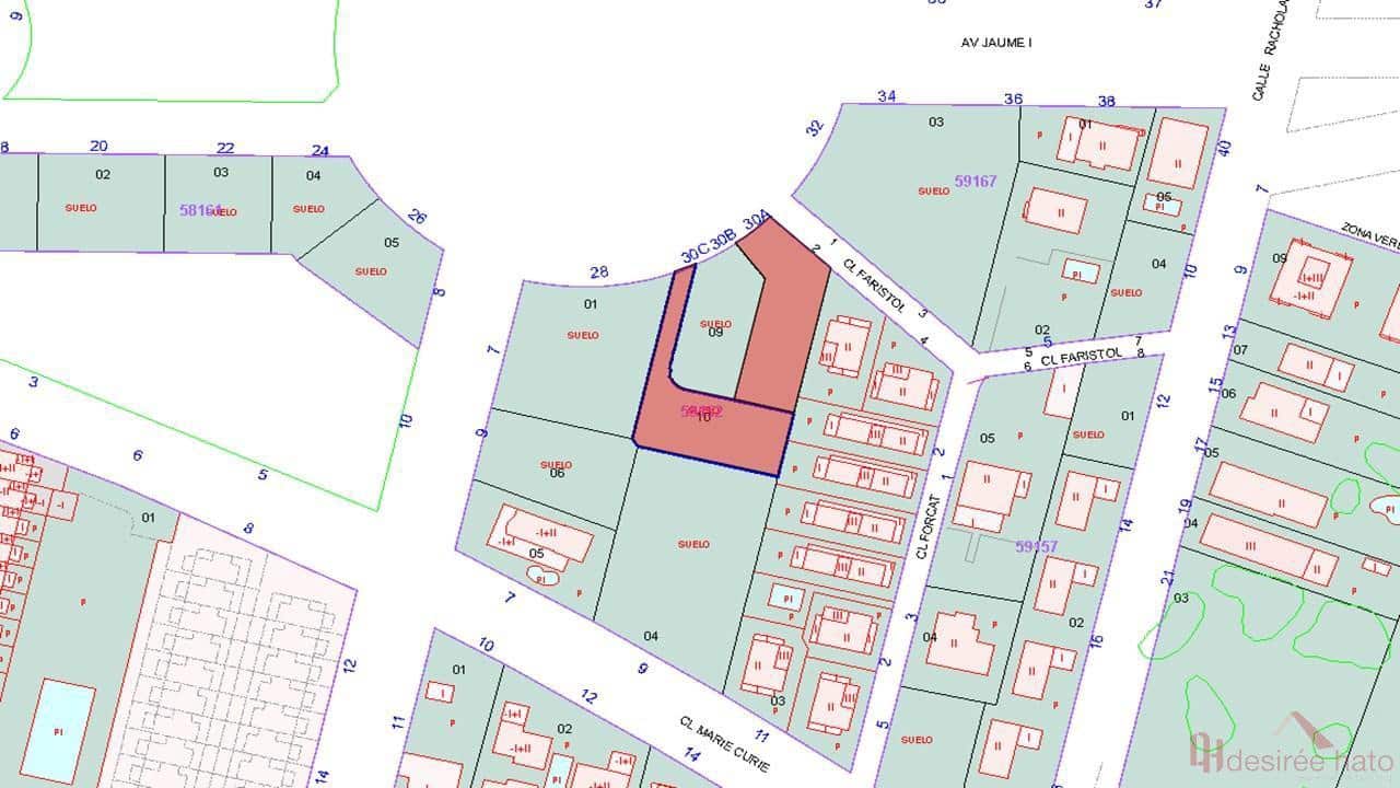 Byggetomt til salgs i Oropesa  - € 147 000 (Ref: 9547314)