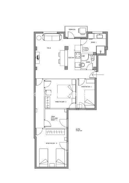 3 soverom Leilighet til salgs i Valencia by - € 330 000 (Ref: 9550330)