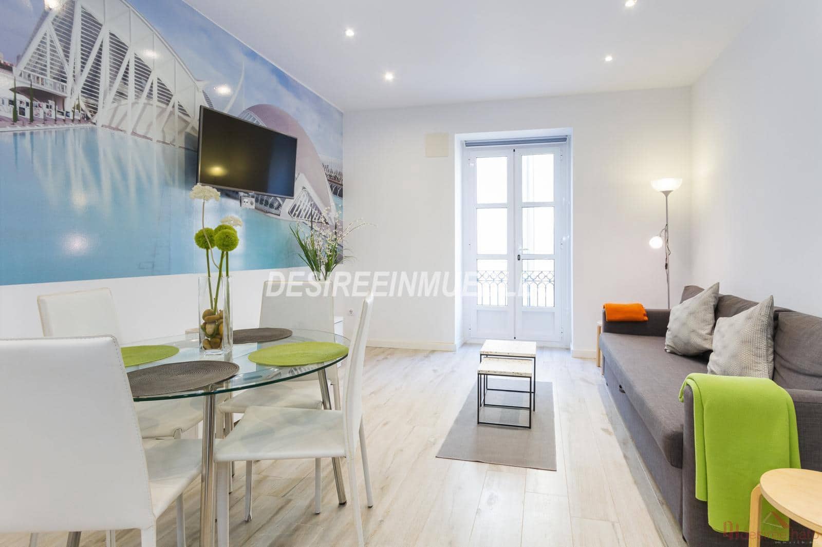 2 slaapkamer Flat te huur in Valencia stad - € 2.600 (Ref: 9554280)