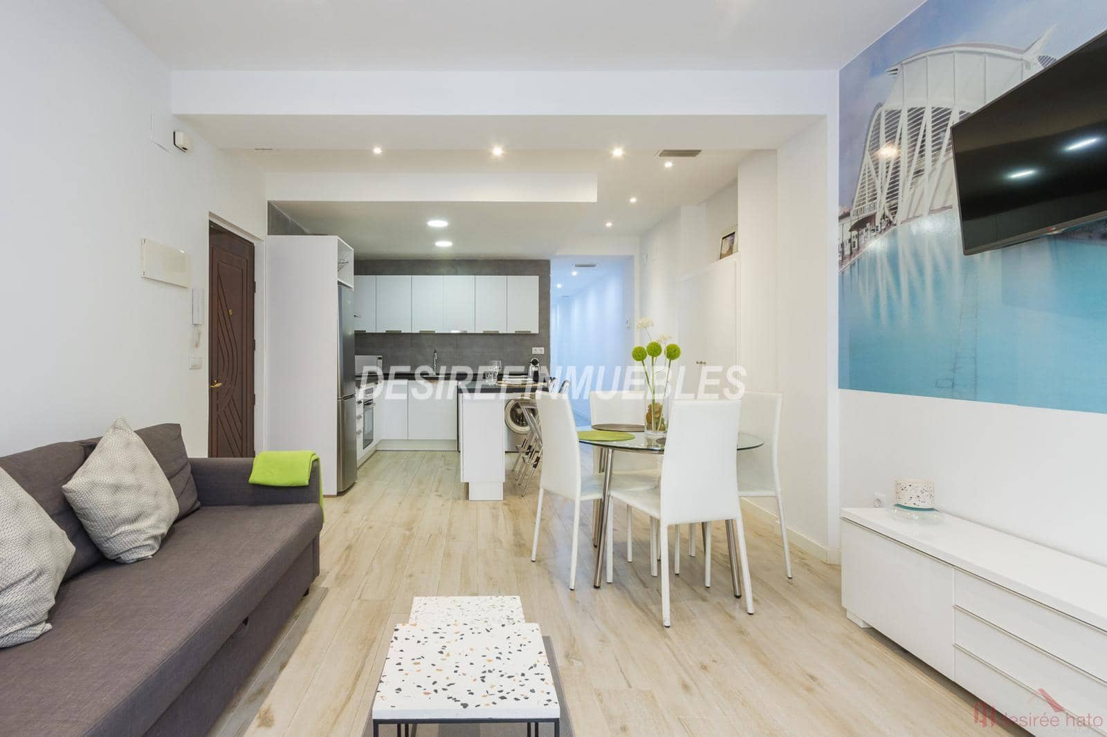 2 slaapkamer Flat te huur in Valencia stad - € 2.600 (Ref: 9554280)