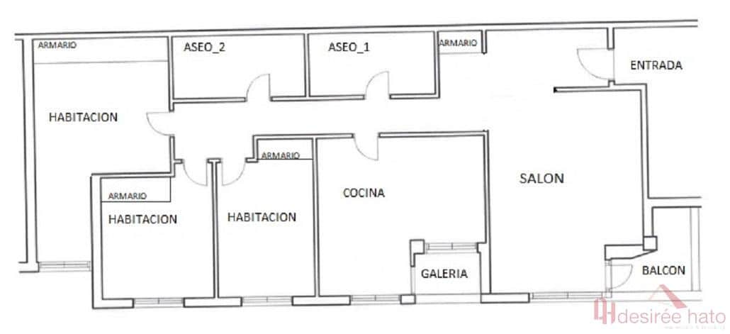 3 soverom Leilighet til salgs i Valencia by med garasje - € 450 000 (Ref: 9737331)