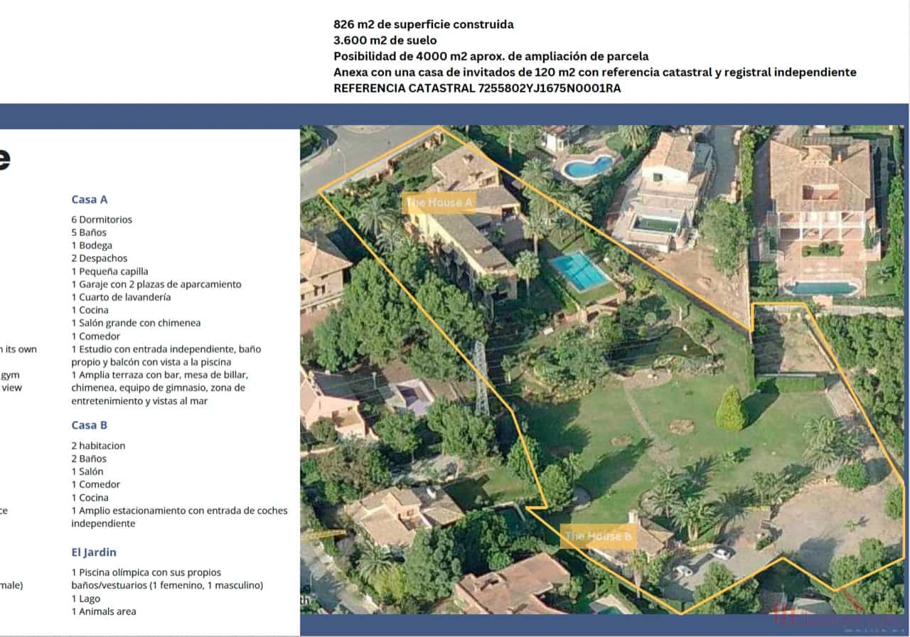 6 bedroom Villa for sale in Torrent with pool garage - € 1,700,000 (Ref: 9772477)