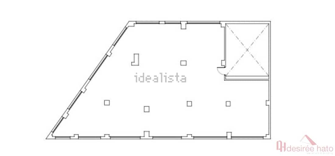 1 soveværelse Kontor til leje i Valencia by med garage - € 6.850 (Ref: 9773238)