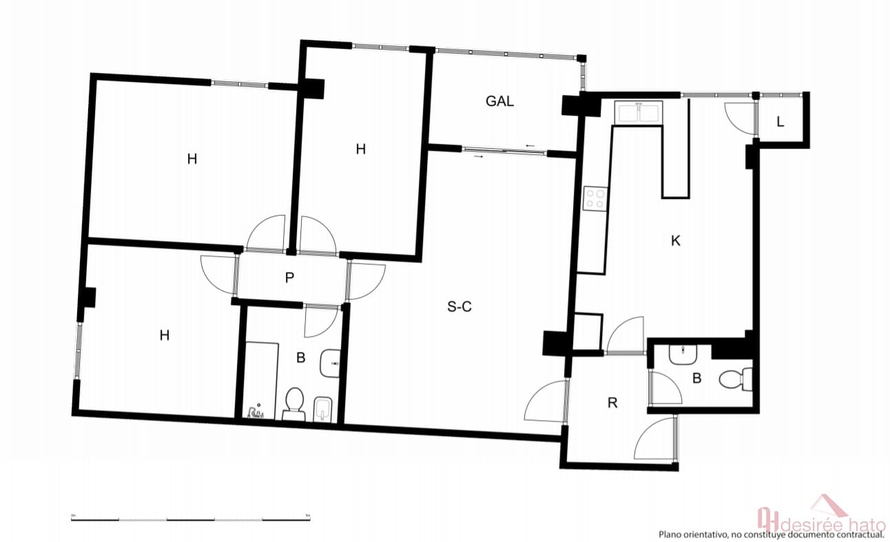 3 chambre Appartement à vendre à Valence ville - 218 000 € (Ref: 9830405)