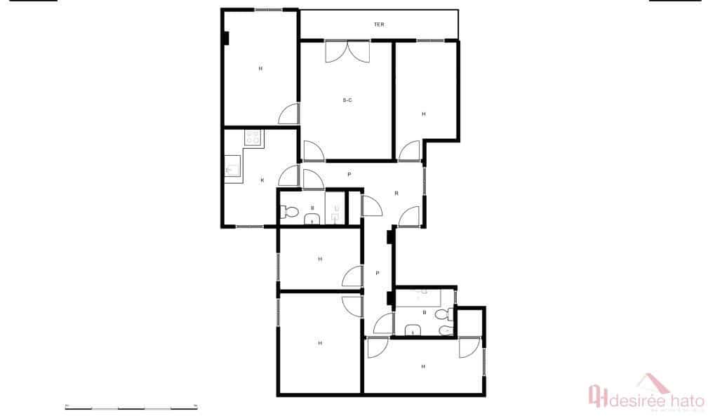 5 bedroom Flat for sale in Valencia city - € 325,000 (Ref: 9860253)