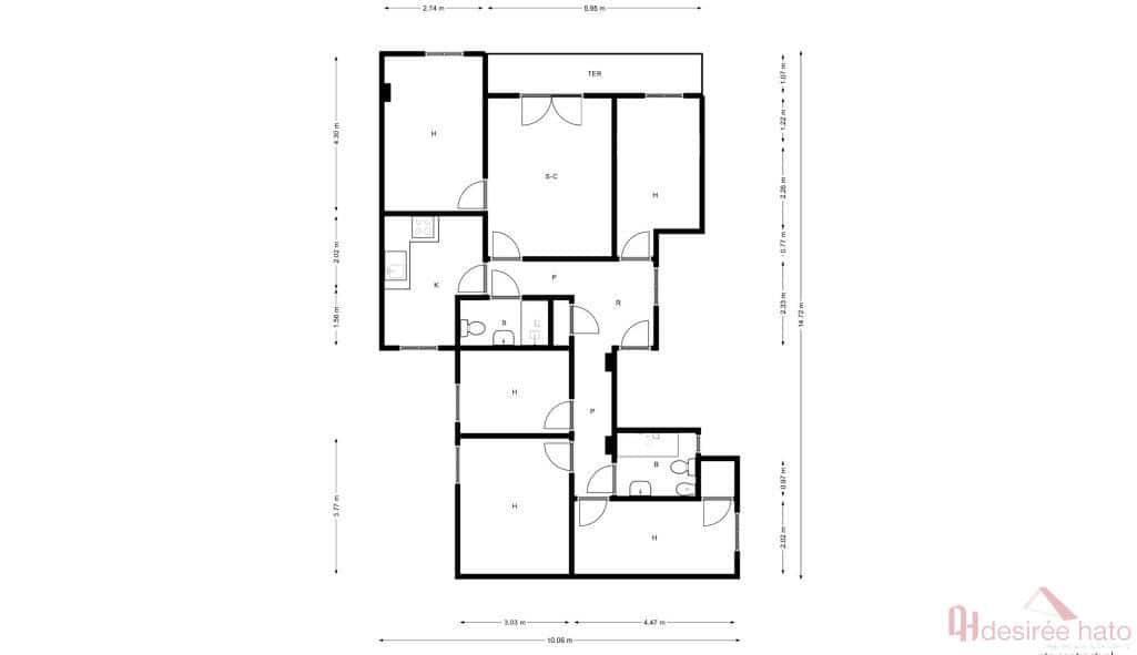 5 bedroom Flat for sale in Valencia city - € 325,000 (Ref: 9860253)
