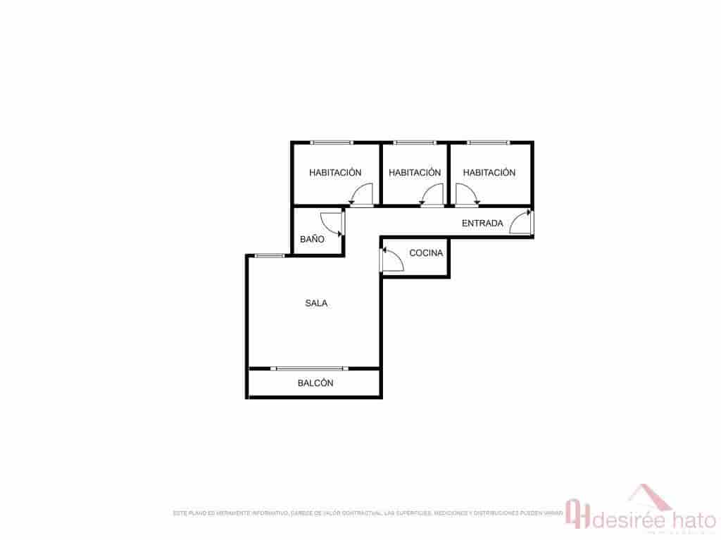 3 slaapkamer Flat te koop in Valencia stad - € 299.000 (Ref: 9902578)