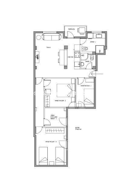 3 soveværelse Lejlighed til leje i Valencia by - € 1.500 (Ref: 9906655)