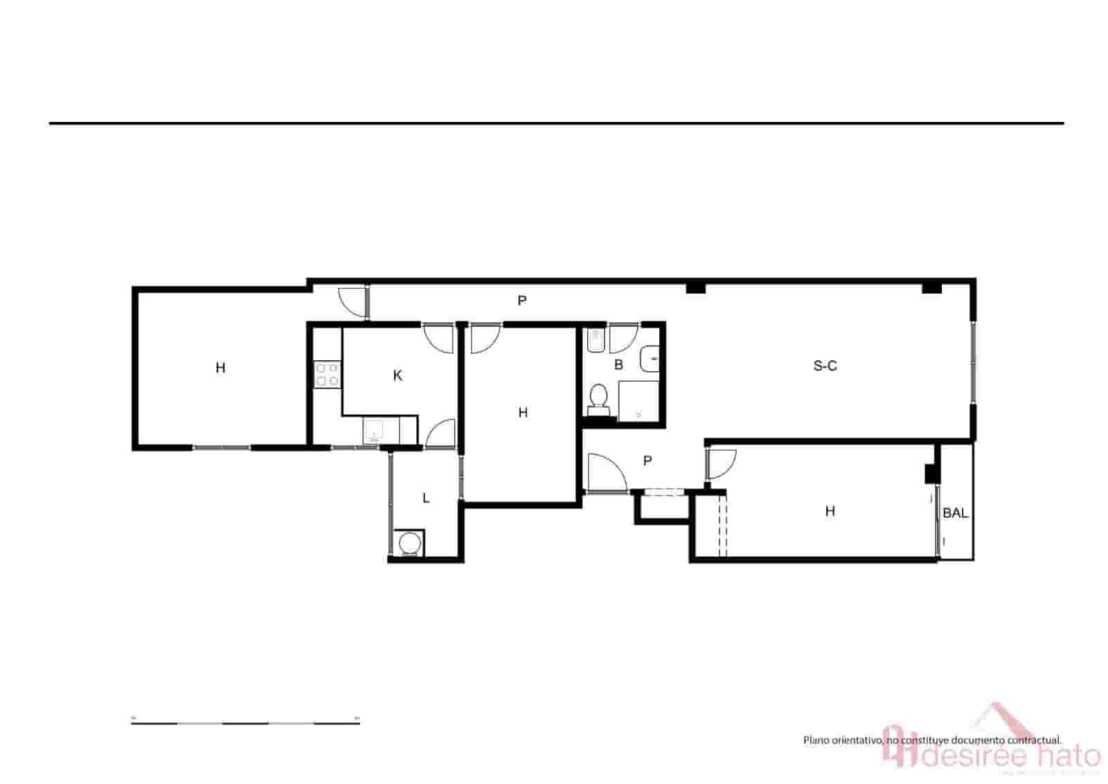 3 Zimmer Wohnung zu verkaufen in Valencia Stadt - 265.000 € (Ref: 9941569)