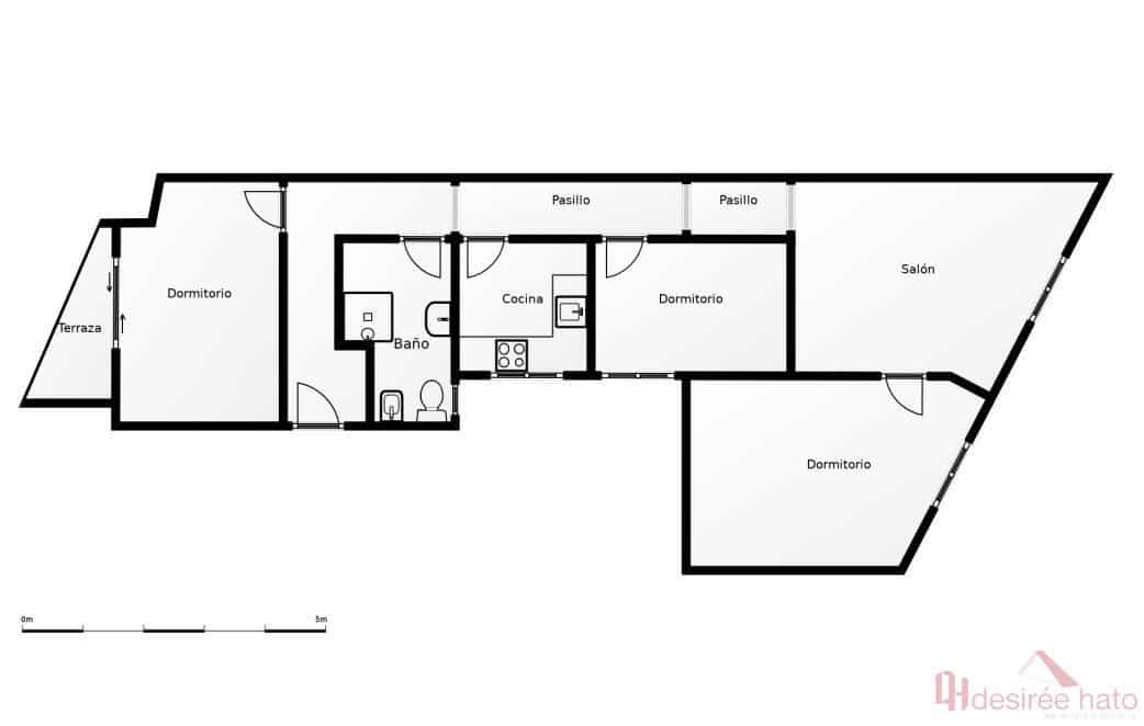 3 sovrum Lägenhet till salu i Valencia stad - 255 000 € (Ref: 9948936)
