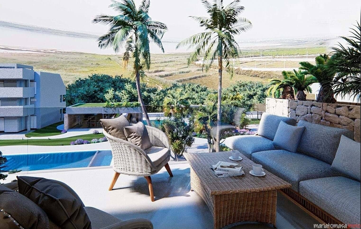 2 soveværelse Byhus til salg i Guardamar del Segura med swimmingpool - € 276.000 (Ref: 8862934)