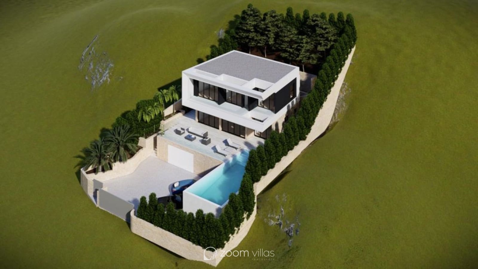 4 sovrum Villa till salu i Altea med pool garage - 1 960 000 € (Ref: 10005990)