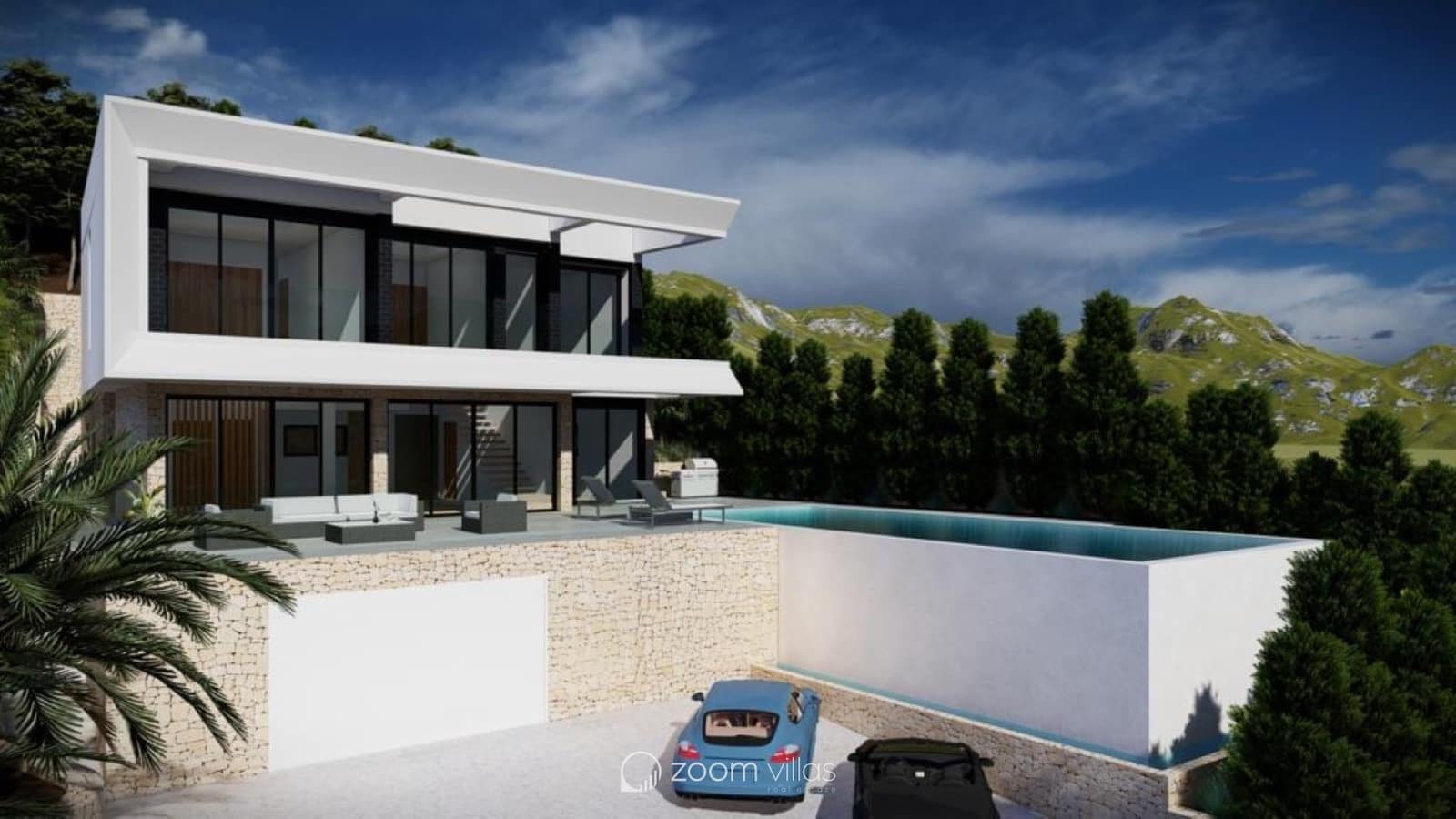 4 sovrum Villa till salu i Altea med pool garage - 1 960 000 € (Ref: 10005990)