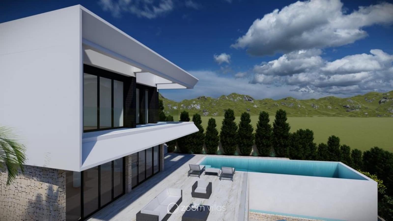 4 sovrum Villa till salu i Altea med pool garage - 1 960 000 € (Ref: 10005990)