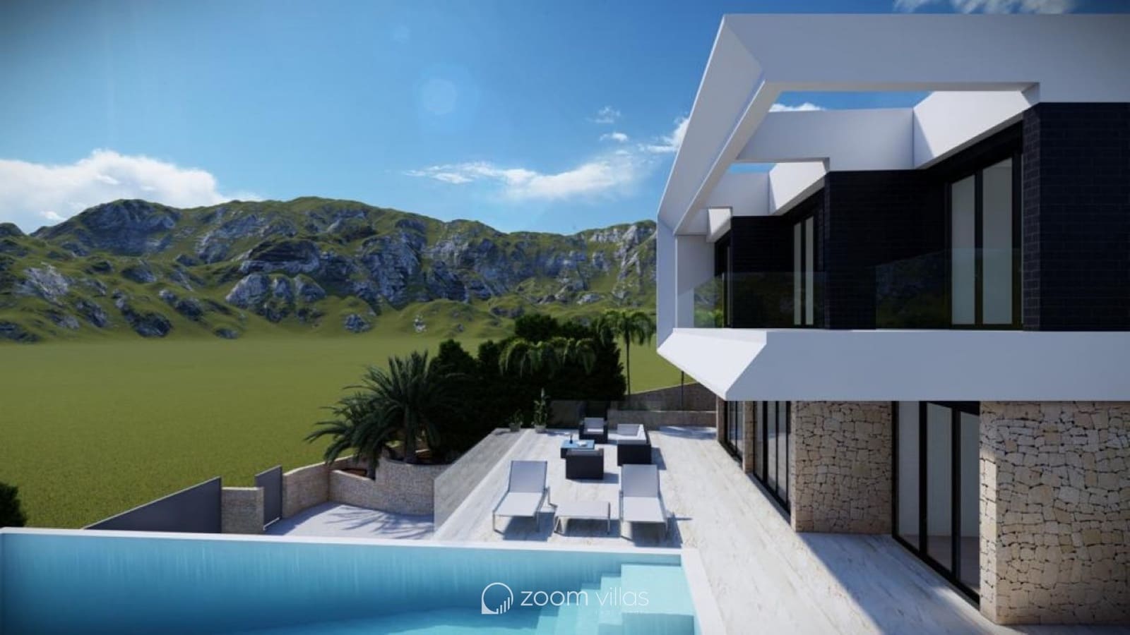 4 sovrum Villa till salu i Altea med pool garage - 1 960 000 € (Ref: 10005990)