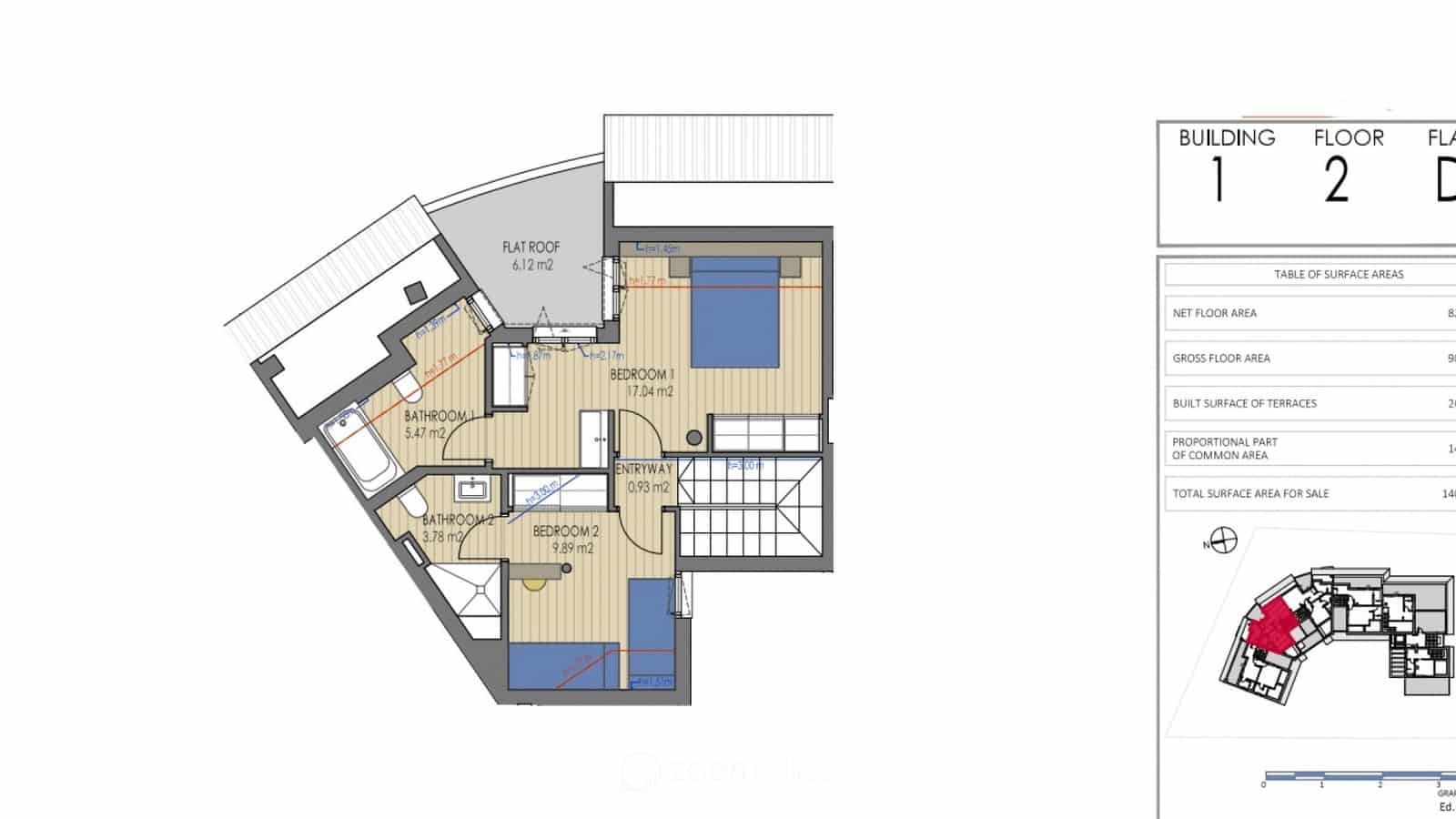 2 soveværelse Lejlighed til salg i Javea / Xabia med swimmingpool garage - € 515.000 (Ref: 10006368)