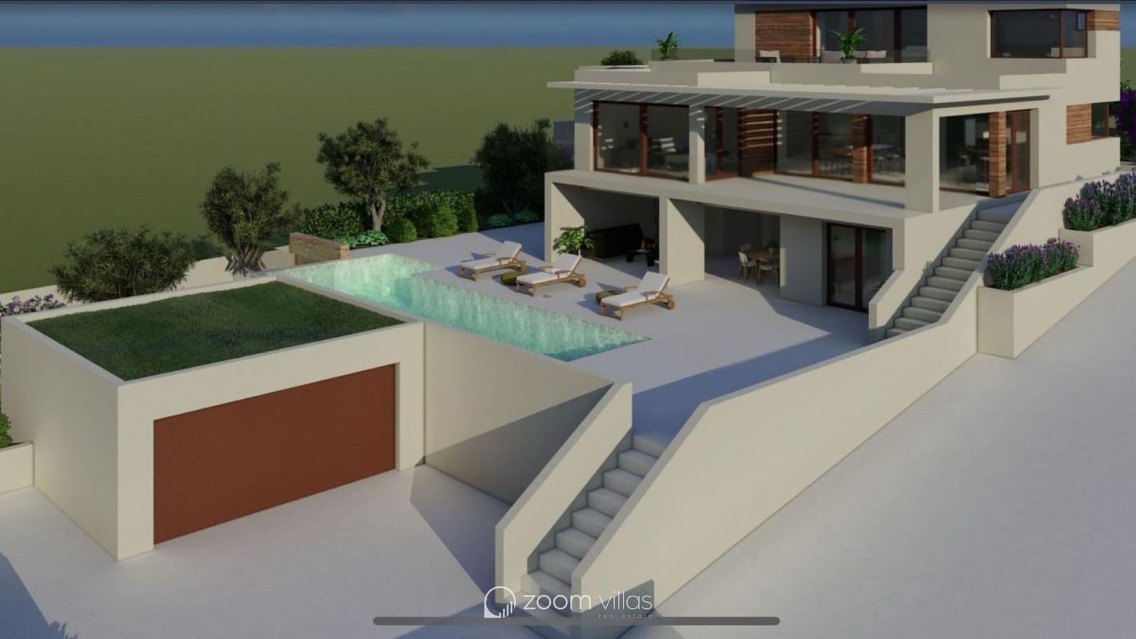 Chalet de 4 habitaciones en Moraira en venta con piscina garaje - 2.750.000 € (Ref: 10006743)