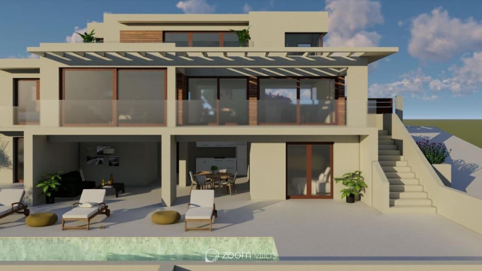 Chalet de 4 habitaciones en Moraira en venta con piscina garaje - 2.750.000 € (Ref: 10006743)