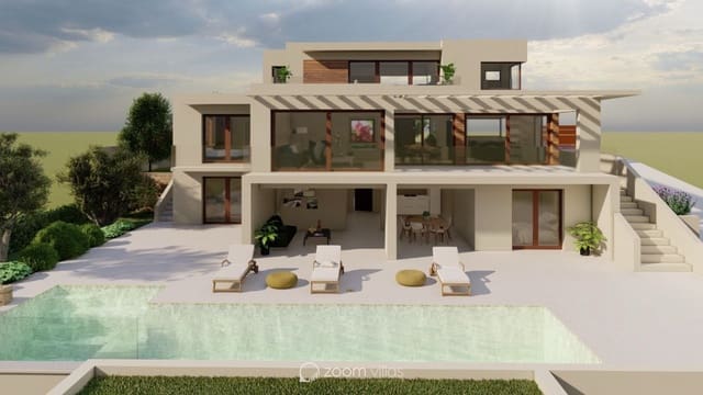 4 Zimmer Villa zu verkaufen in Moraira, Teulada-Moraira mit Pool Garage - 2.750.000 € (Ref: 10006743)