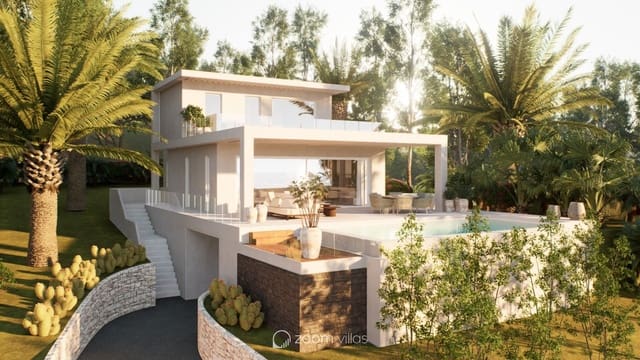 3 sypialnia Willa na sprzedaż w Javea / Xàbia z basenem garażem - 1 450 000 € (Ref: 10007096)