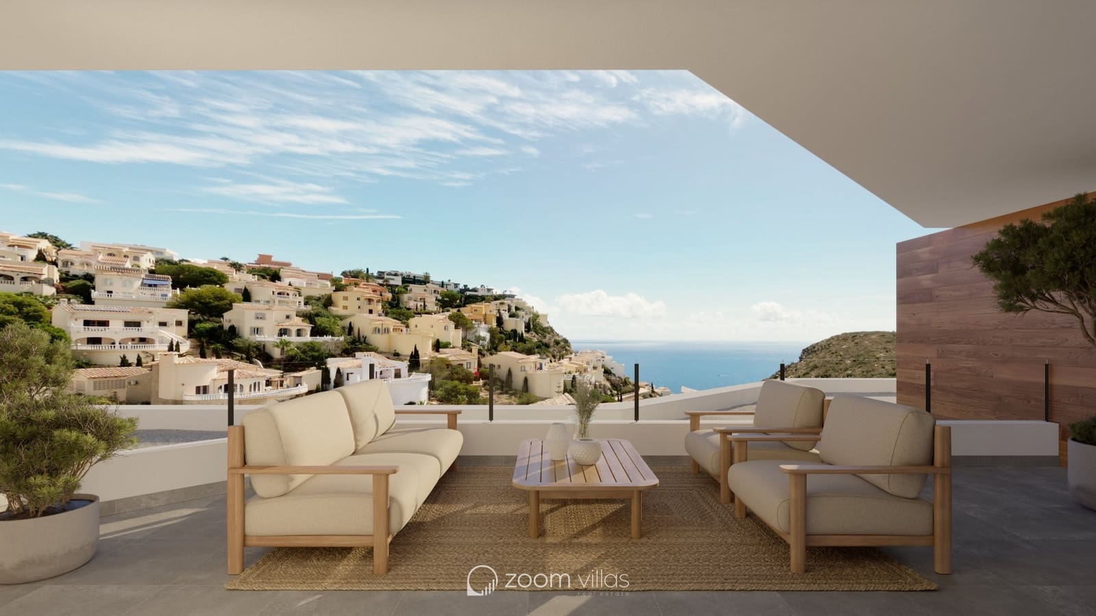 3 slaapkamer Appartement te koop in Cumbre del Sol met zwembad garage - € 593.000 (Ref: 10007587)