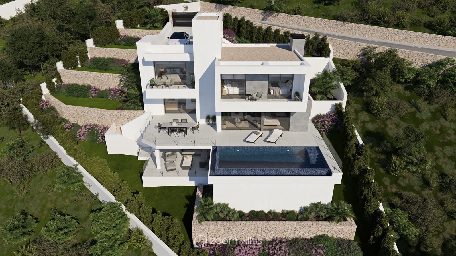 3 bedroom Villa for sale in Cumbre del Sol with pool garage - € 1,989,500 (Ref: 10008092)