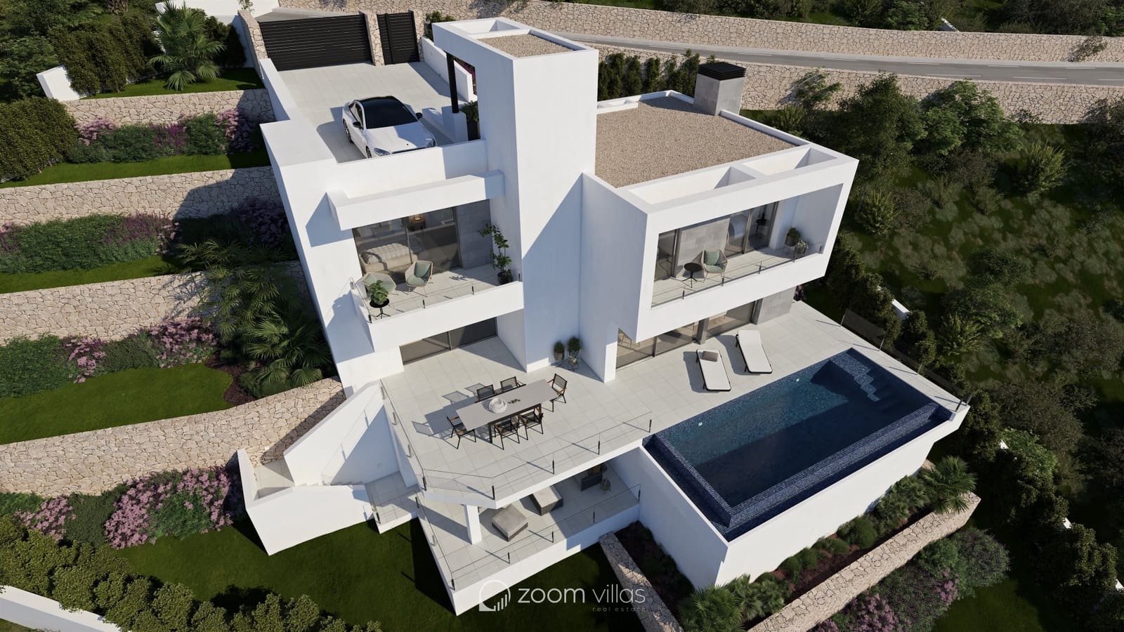 3 bedroom Villa for sale in Cumbre del Sol with pool garage - € 1,989,500 (Ref: 10008092)