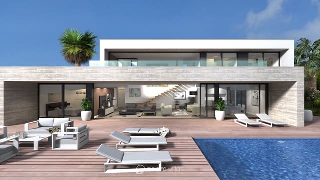 3 quarto Moradia para venda em Cumbre del Sol, Benitachell / Benitatxell com piscina - 3 100 000 € (Ref: 10034089)