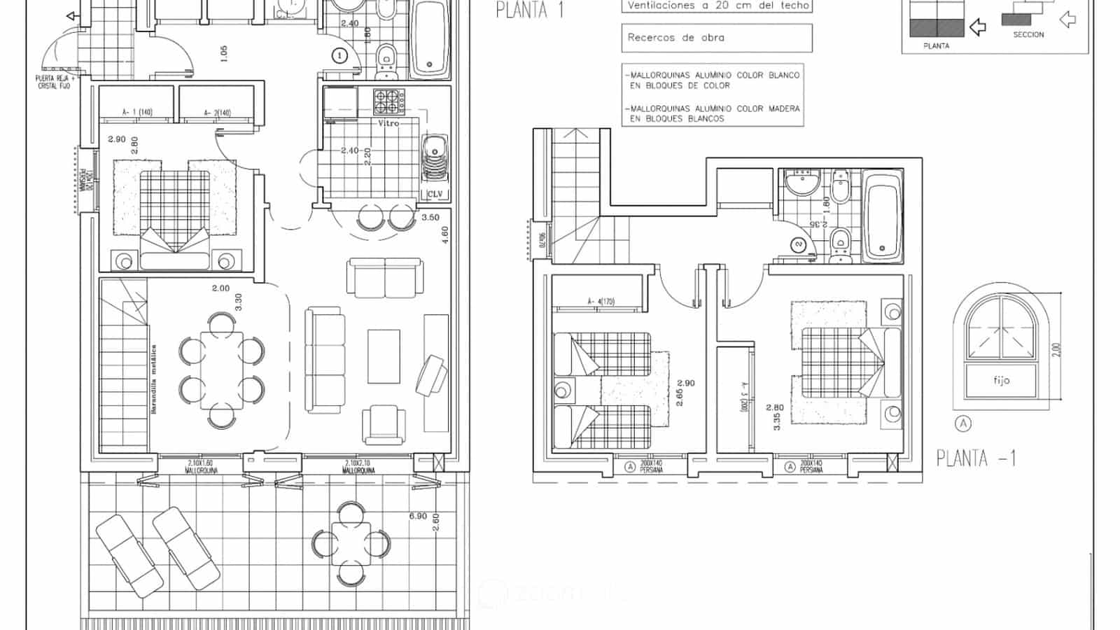 3 makuuhuone Huoneisto myytävänä paikassa Benitachell / Benitatxell mukana uima-altaan 
autotalli - 449 000 € (Ref: 10060783)