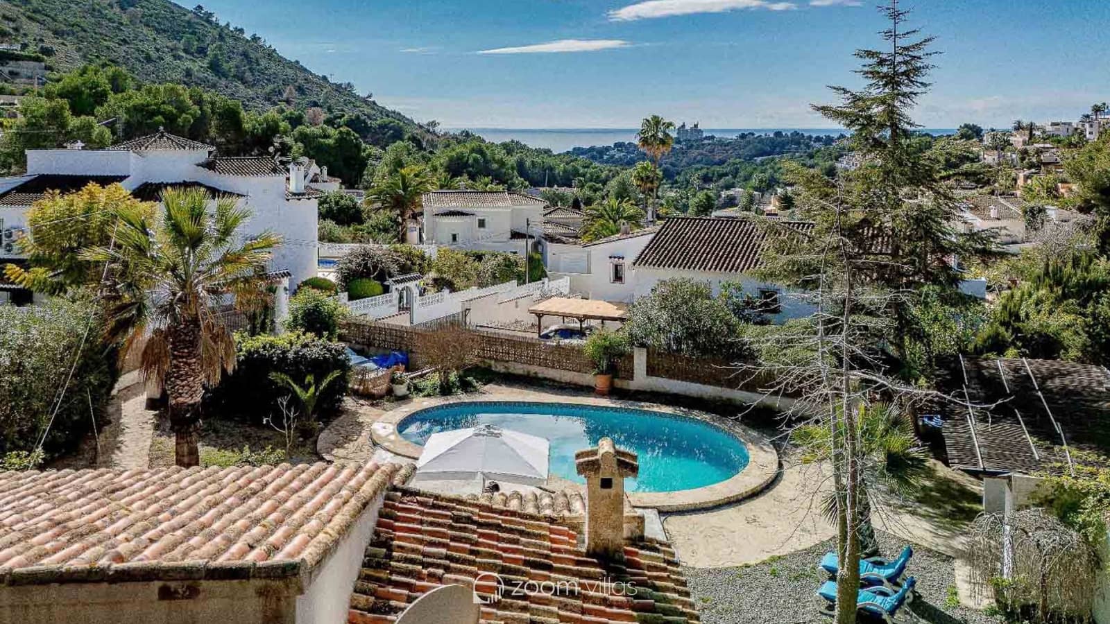 2 chambre Villa/Maison à vendre à Moraira avec piscine garage - 550 000 € (Ref: 10111177)
