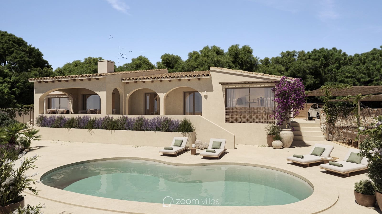 3 chambre Villa/Maison à vendre à Benissa avec piscine garage - 1 250 000 € (Ref: 10130210)