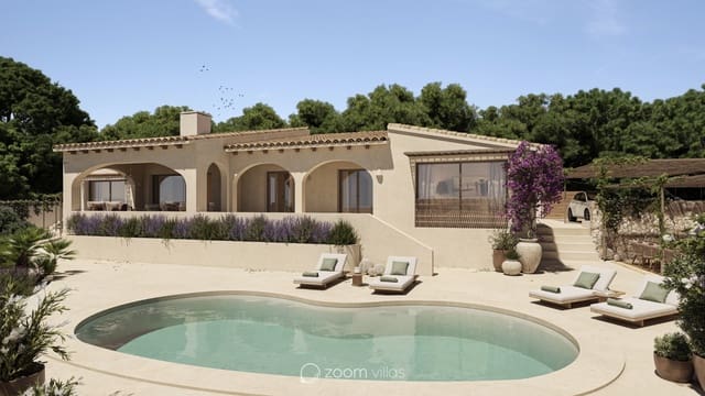 3 chambre Villa/Maison à vendre à Benissa avec piscine garage - 1 250 000 € (Ref: 10130210)