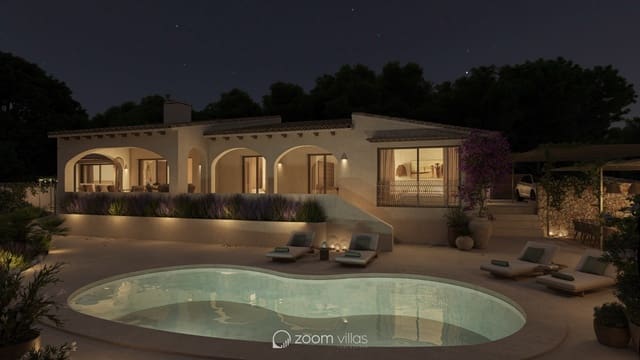 3 chambre Villa/Maison à vendre à Benissa avec piscine garage - 1 250 000 € (Ref: 10130210)