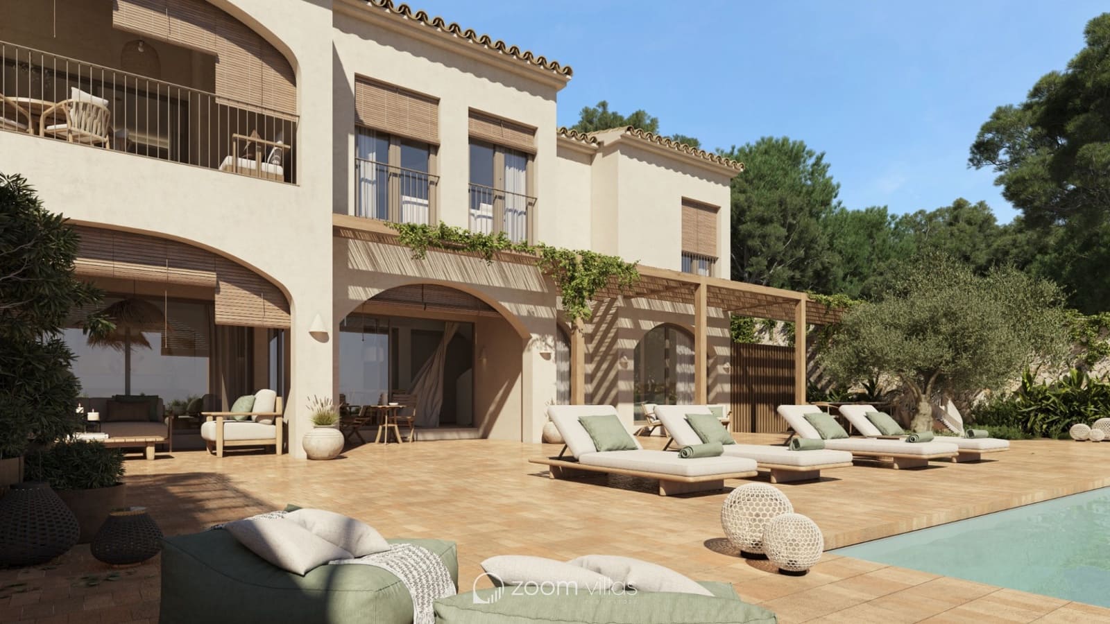 4 soveværelse Villa til salg i Benissa med swimmingpool garage - € 2.250.000 (Ref: 10140419)
