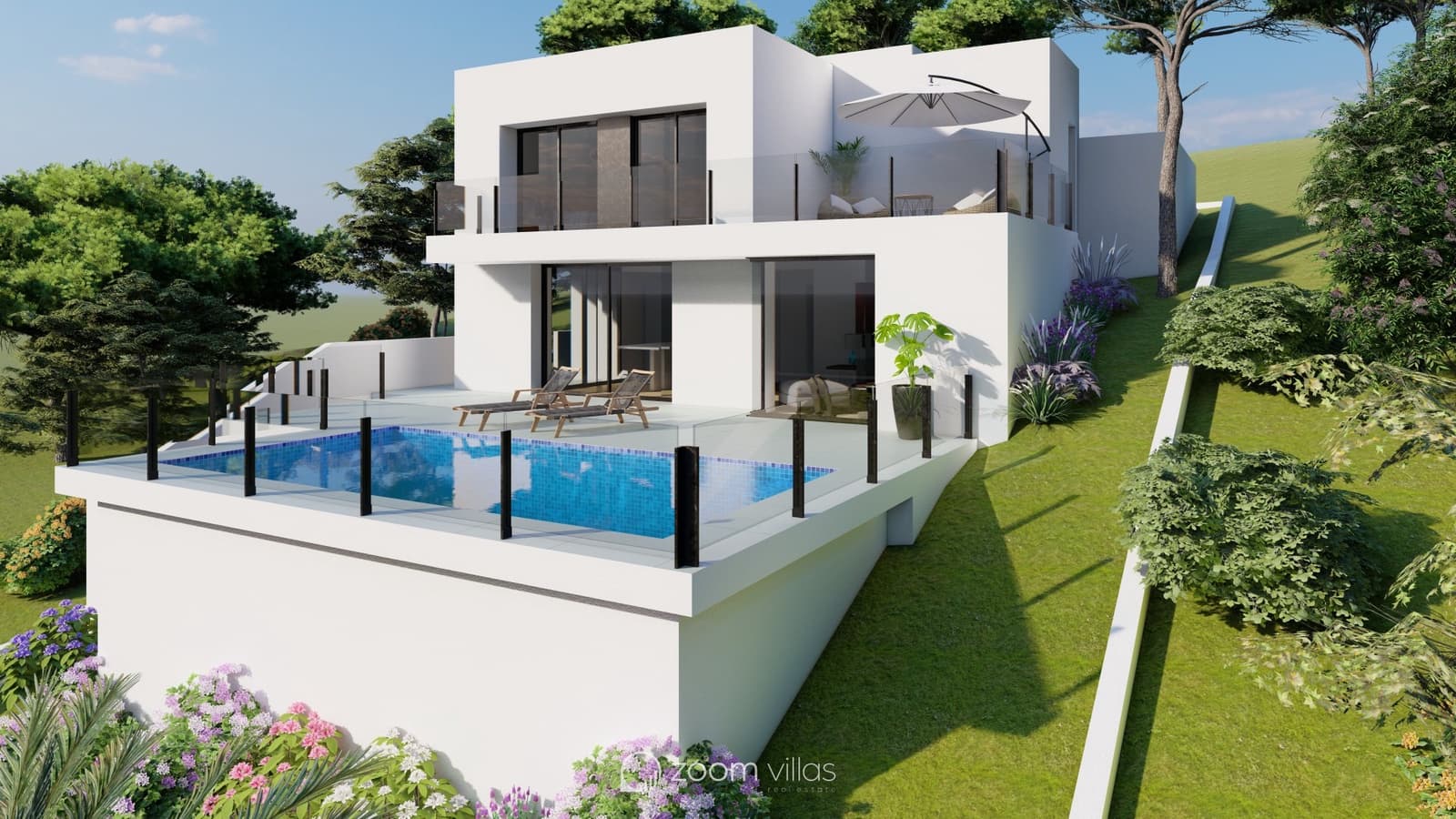 2 chambre Villa/Maison à vendre à Cumbre del Sol avec piscine - 740 500 € (Ref: 10147970)