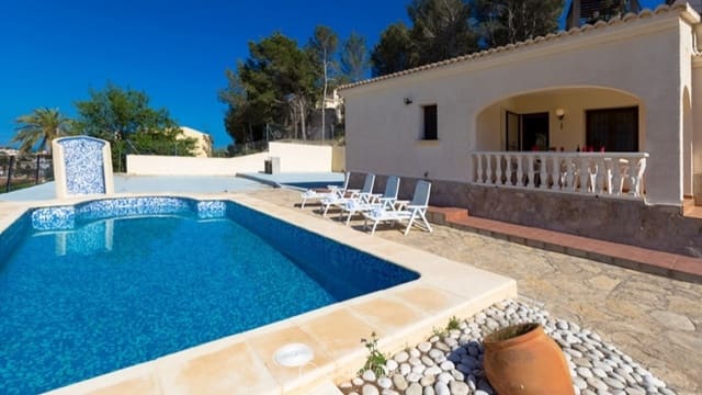3 bedroom Villa for sale in Cometa - Carrió, Calpe / Calp with pool - € 435,000 (Ref: 10187549)