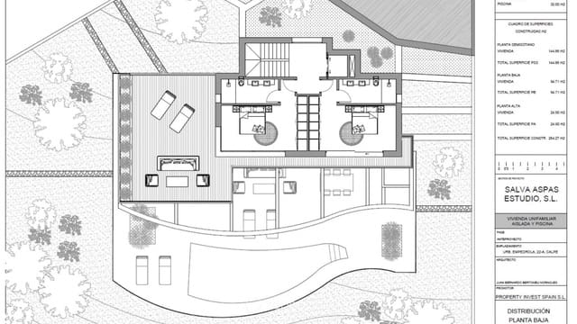Chalet de 4 habitaciones en Cometa - Carrió, Calpe / Calp en venta con piscina - 1.360.000 € (Ref: 8463130)