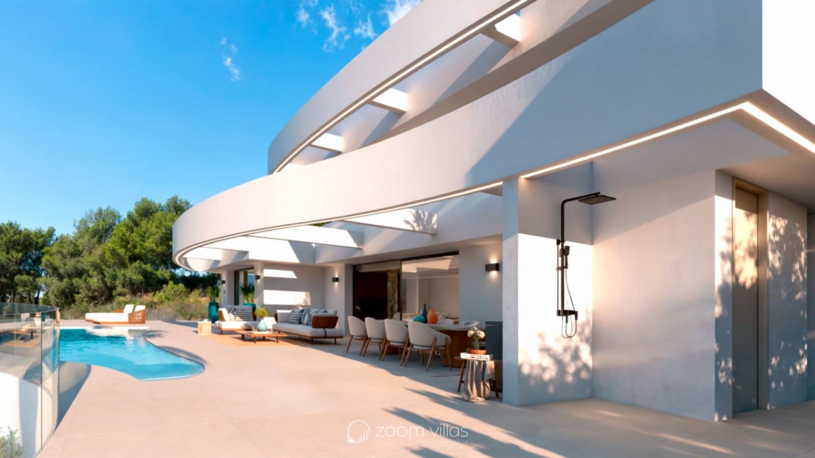 4 chambre Villa/Maison à vendre à Calpe / Calp avec piscine - 1 360 000 € (Ref: 8463130)