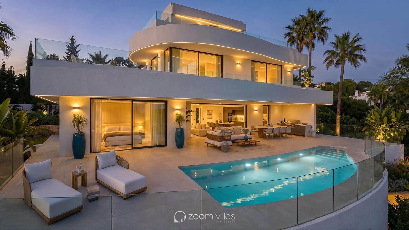 4 sypialnia Willa na sprzedaż w Calpe / Calp z basenem - 1 360 000 € (Ref: 8463130)