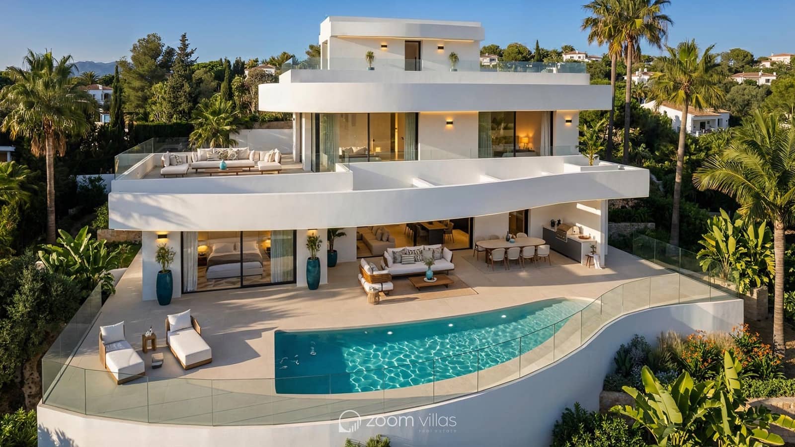 4 sypialnia Willa na sprzedaż w Calpe / Calp z basenem - 1 360 000 € (Ref: 8463130)