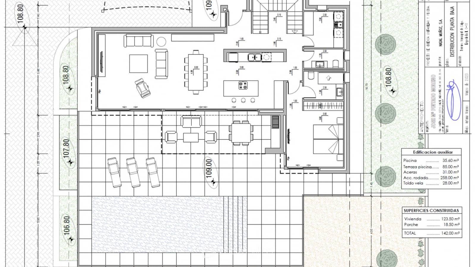 3 camera da letto Villa in vendita in Calpe / Calp con piscina garage - 1.135.000 € (Rif: 8470180)