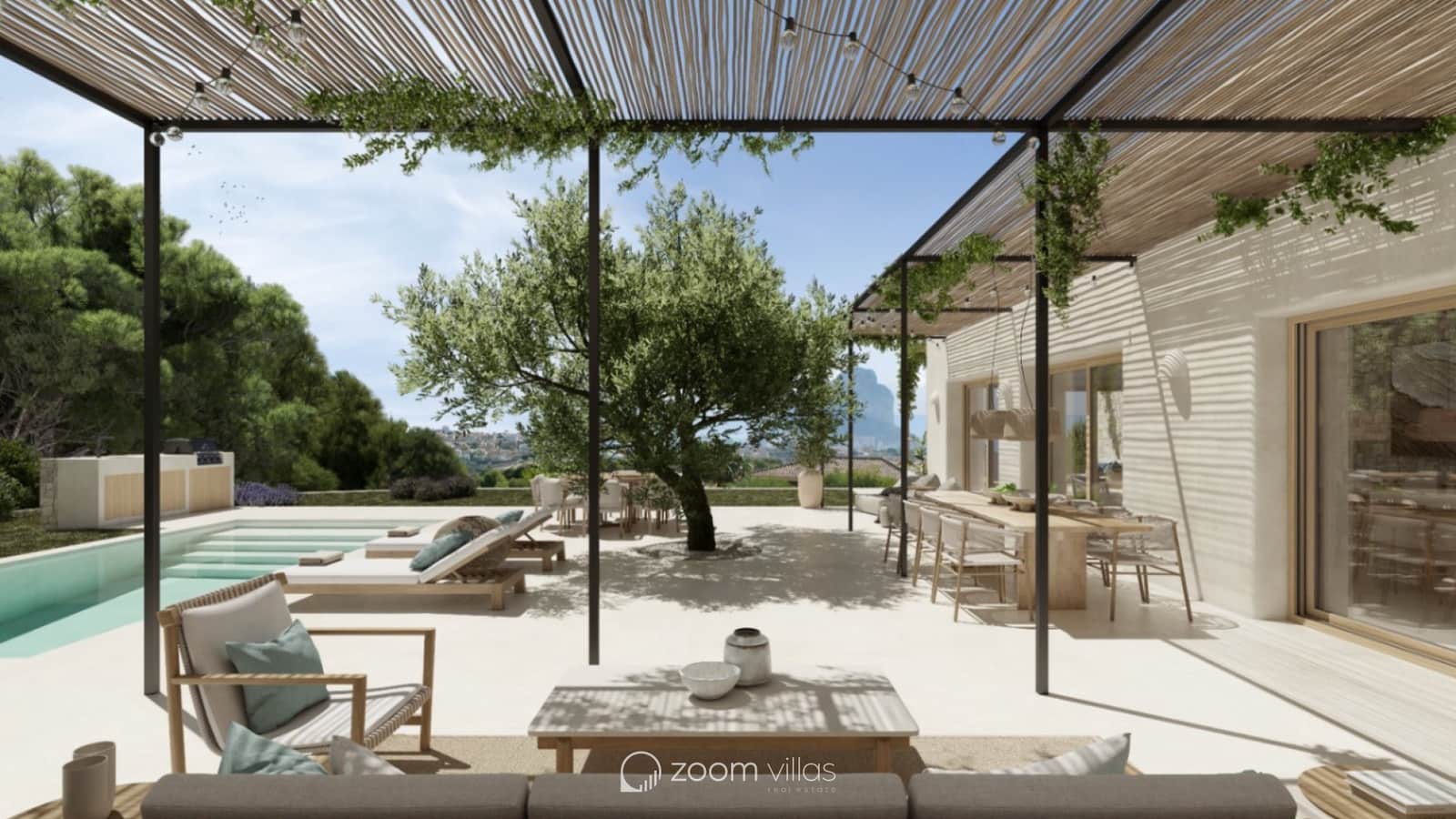 4 chambre Villa/Maison à vendre à Calpe / Calp avec piscine - 2 450 000 € (Ref: 8493640)