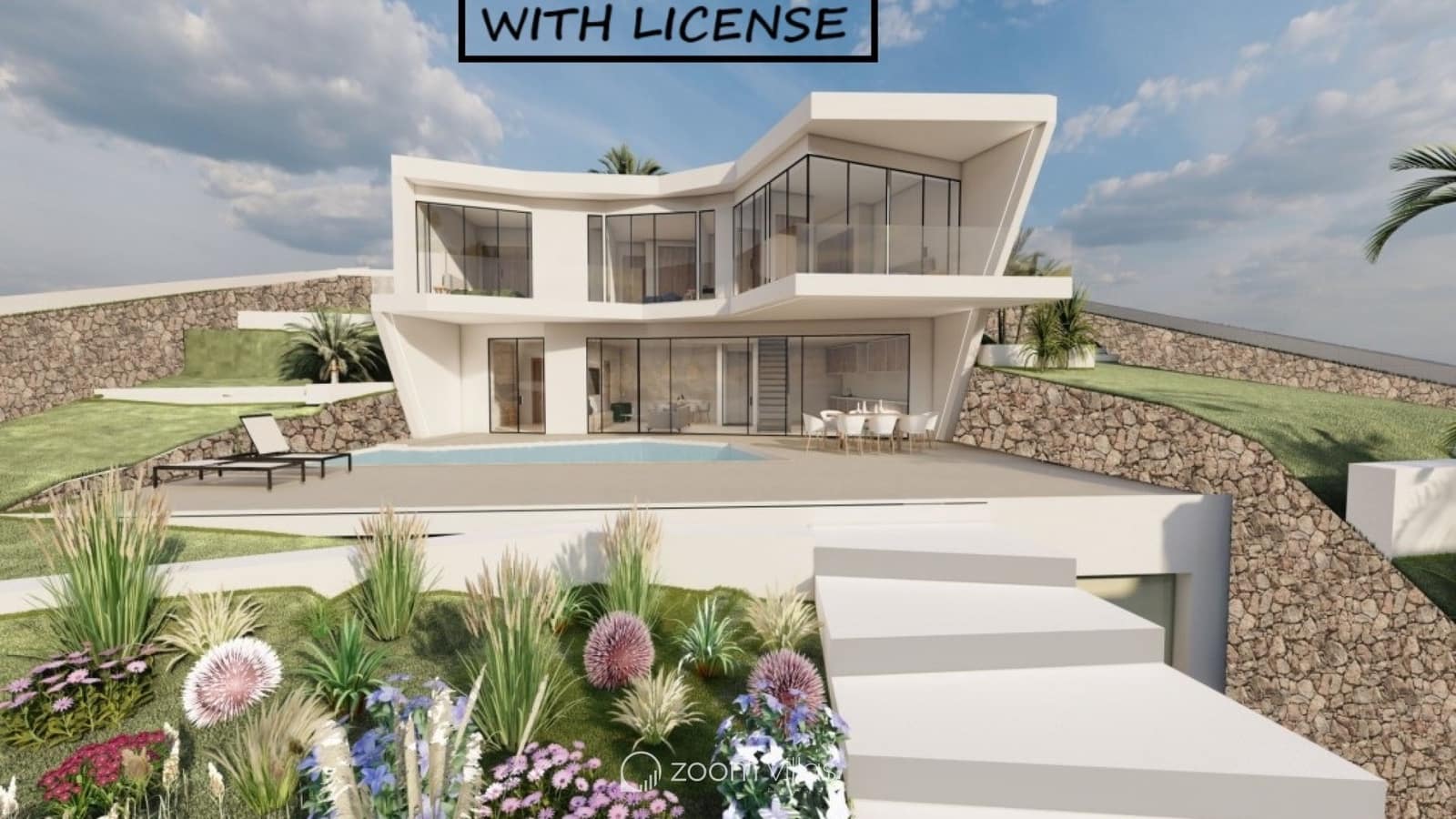 4 Zimmer Villa zu verkaufen in Benissa mit Pool Garage - 2.234.900 € (Ref: 8509781)