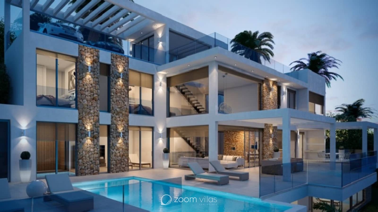 4 sypialnia Willa na sprzedaż w Javea / Xabia z basenem garażem - 2 900 000 € (Ref: 8513689)